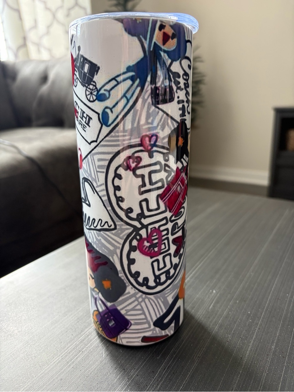 Fashion Inspired Custom Made 24oz Tumbler Brand New